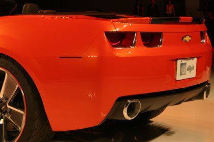 Chevrolet Camaro Convertible Concept en el NAIAS