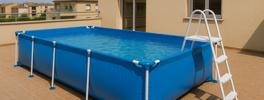 Puso una piscina en la terraza y tuvieron que venir los bomberos: "lo que parece un lujo puede ser un peligro estructural muy grave"