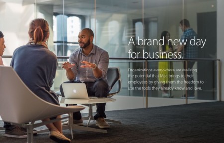 Apple consolida sus esfuerzos en el mundo empresarial rediseñando su sección “Mac in Business"