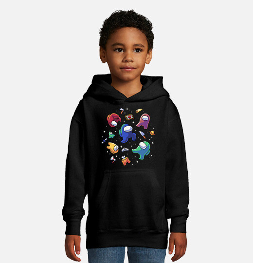 Sudadera para niños con capucha
Impostors In Space - Among Us Crewmates