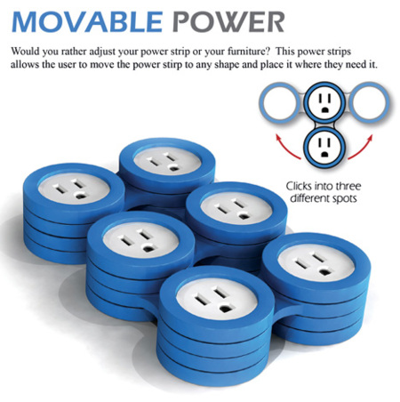 Movable Power, diseña tu propia regleta de enchufes