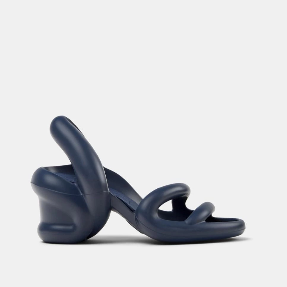 Sandalias de tacón de mujer Kobarah Azul marino Camper

