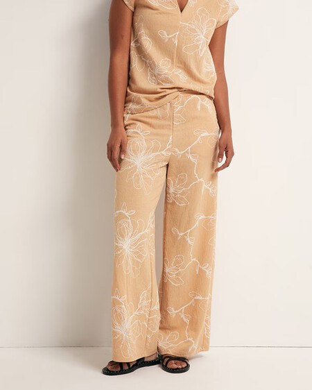 Pantalon Palazzo Rebajas El Corte Ingles Bonito Elegante Comodo Cintura Elastica Tendencia Verano Suave