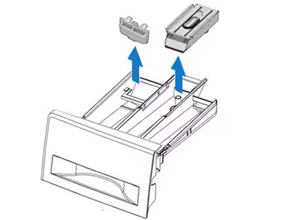 Limpiar dispensador manual lavadora Samsung
