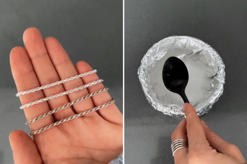 Truco para limpiar joyas