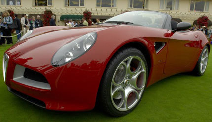 El Alfa 8C Spider, para 2008