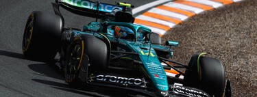 Fernando Alonso iba para podio en Zandvoort, pero el Aston Martin de repente bajó su rendimiento. La culpa la tuvo Lance Stroll 