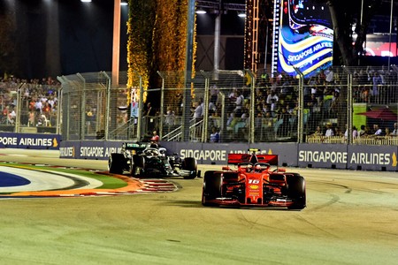 Leclerc Hamilton Singapur F1 2019