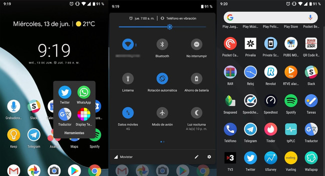 Modo Oscuro Android