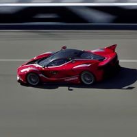 Este vídeo del Ferrari FXX K a más de 320 km/h en los peraltes de Daytona es oro molido para petrolheads