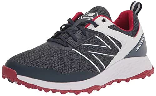 New Balance Fresh Foam Contend - Zapatillas de golf para hombre, Azul marino/Rojo, 41.5 EU