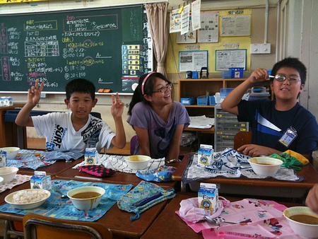 Menús escolares en Japón: salud, educación y compromiso de todo un país
