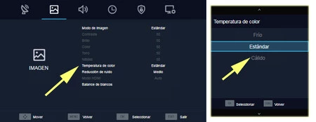 Menu Hisense