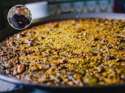 El truco de "los primeros cinco minutos" de Dani García para que el arroz de la paella valenciana esté en su punto 
