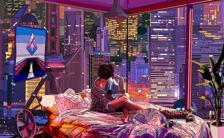 Si buscas el wallpaper perfecto echa un vistazo a las ilustraciones cyberpunk de Mad Dog Jones