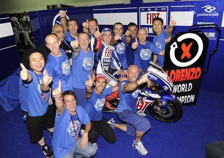 Jorge Lorenzo campeón del mundo de MotoGP