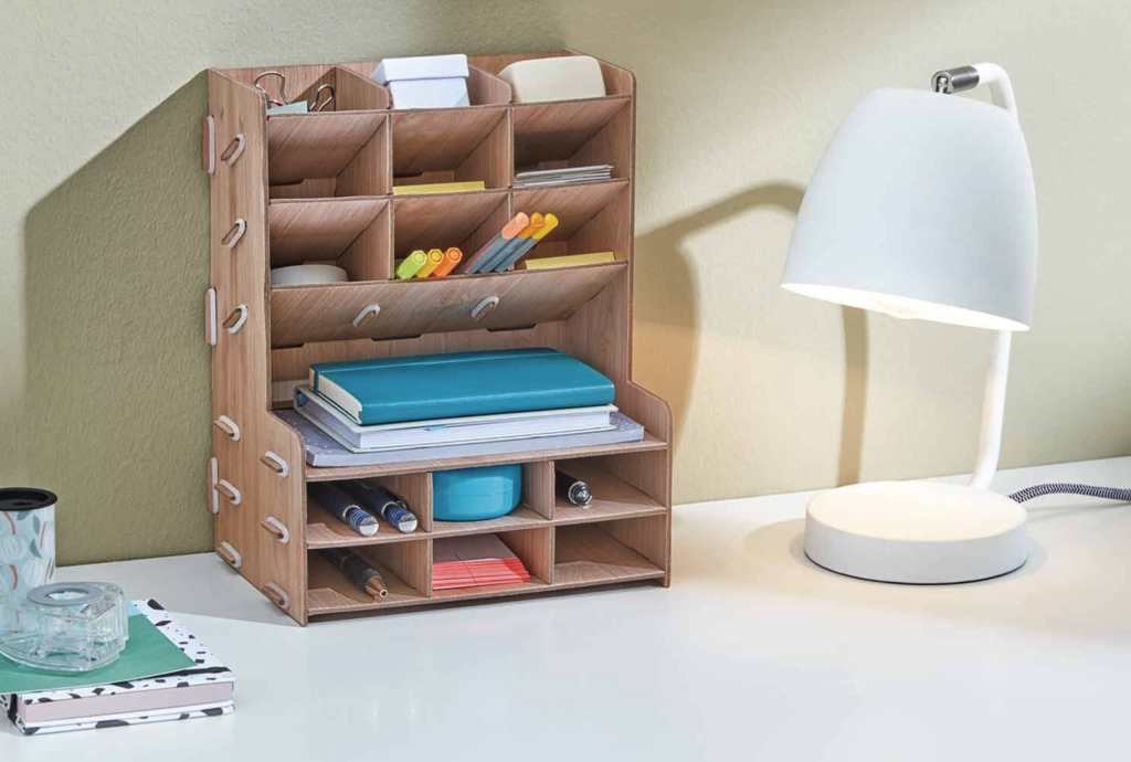 Lidl tiene este organizador de escritorio barato al estilo IKEA para trabajar sin desorden en tu mesa 