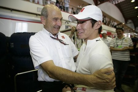 Peter Sauber está encantado con Kamui Kobayashi
