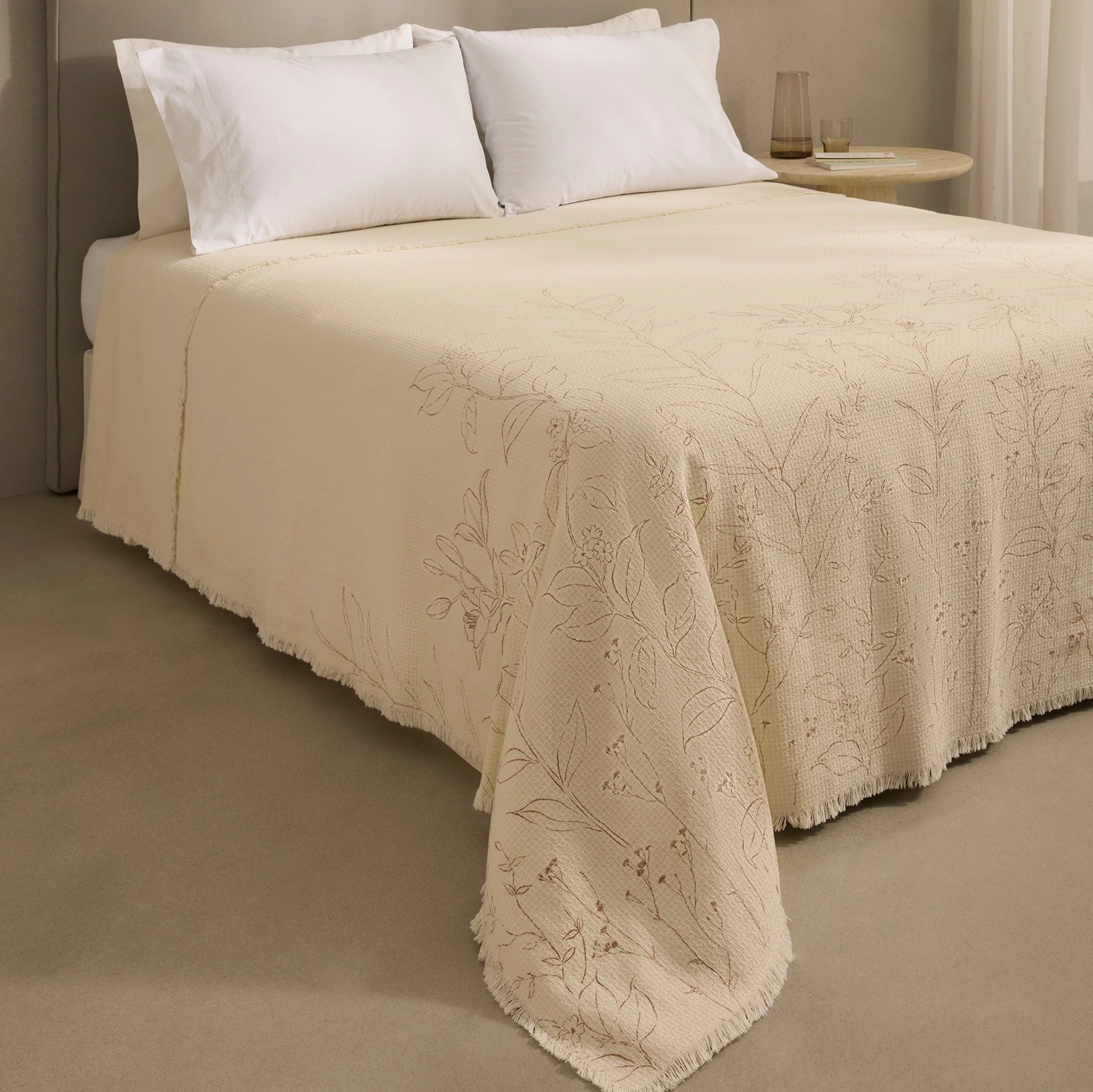 El Corte Inglés
Colcha algodón Clay Crudo Cama 90 cm