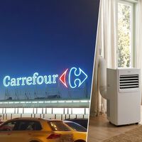 Carrefour rebaja hoy un aire acondicionado portátil perfecto para refrescar salones y dormitorios pequeños