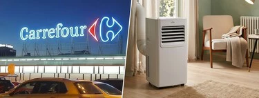 Carrefour rebaja hoy un aire acondicionado portátil perfecto para refrescar salones y dormitorios pequeños