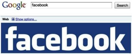 Google añade páginas de Facebook en sus búsquedas en tiempo real
