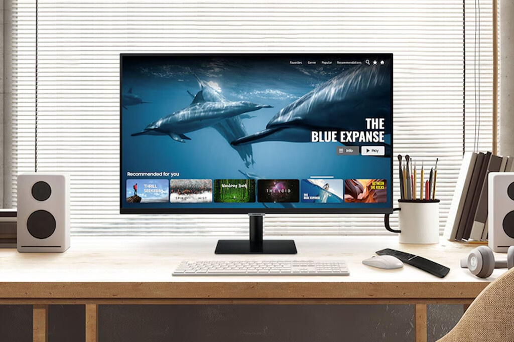 Un monitor de 43 pulgadas con sistema operativo Tizen es prácticamente una Smart TV... sólo que a este precio es mucho más barato 