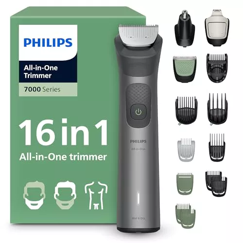 Philips Recortadora todo en uno de 16 en 1 Serie 7000 