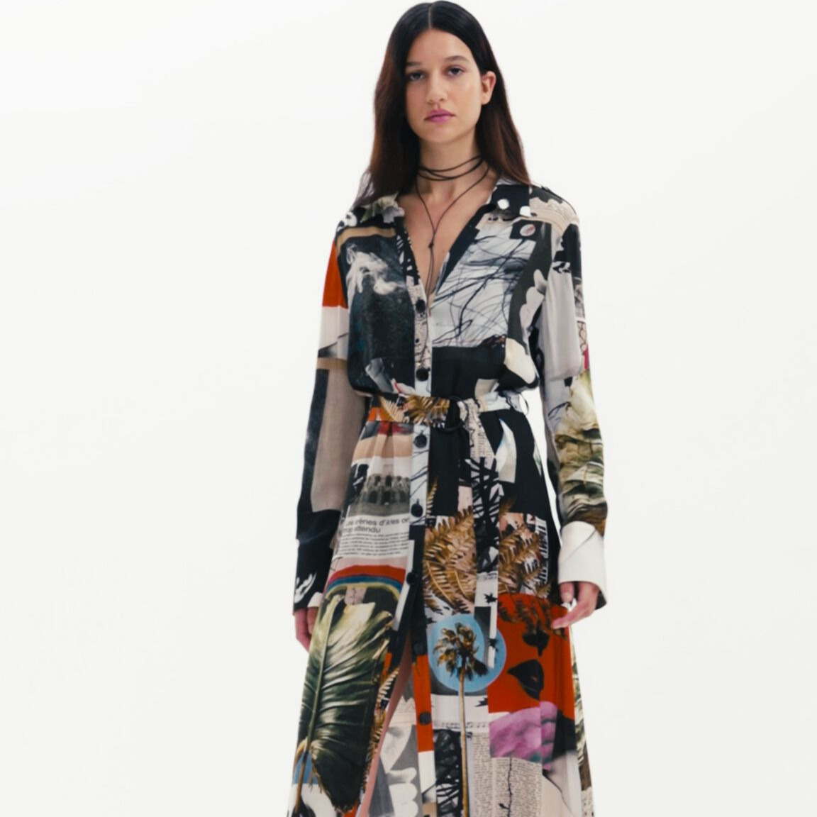 Vestido diseñado por Mr. Christian Lacroix para Desigual