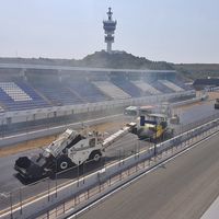 Reasfaltarse o morir: El circuito de Jerez ha comenzado sus obras  de reasfaltado y Silverstone lo hará antes de julio