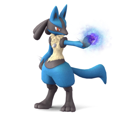 Lucario en Super Smash Bros.