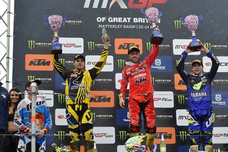 Podio Mxgp Gran Bretana