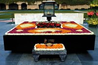 India: El Raj Ghat de Nueva Delhi