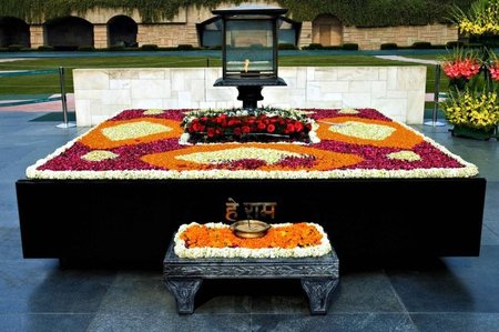 India: El Raj Ghat de Nueva Delhi