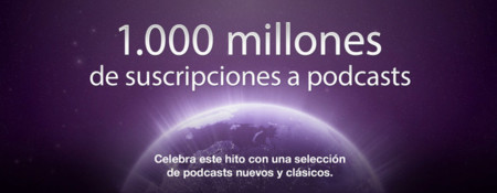 iTunes supera los 1.000 millones de suscripciones a podcasts