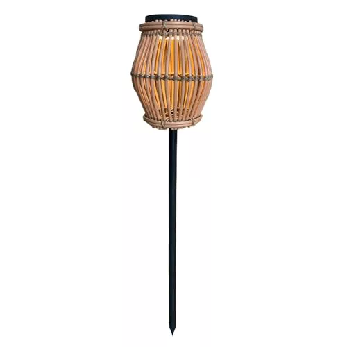 Lumisky Baliza solar natural LED iluminante con mando a distancia SILVINA H 70cm