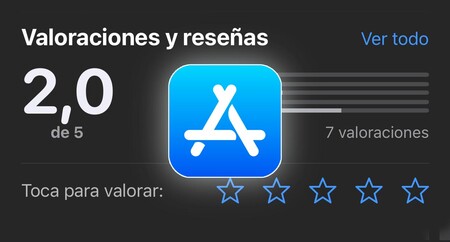 Apple permite valorar sus aplicaciones en la App Store y los usuarios las tumban a negativos