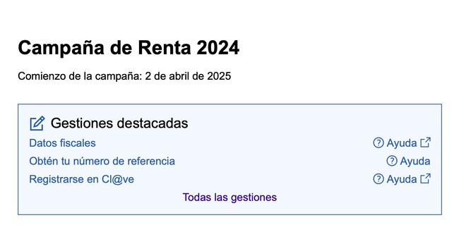 Renta 2024: cómo mirar y revisar tus datos fiscales para la declaración ...