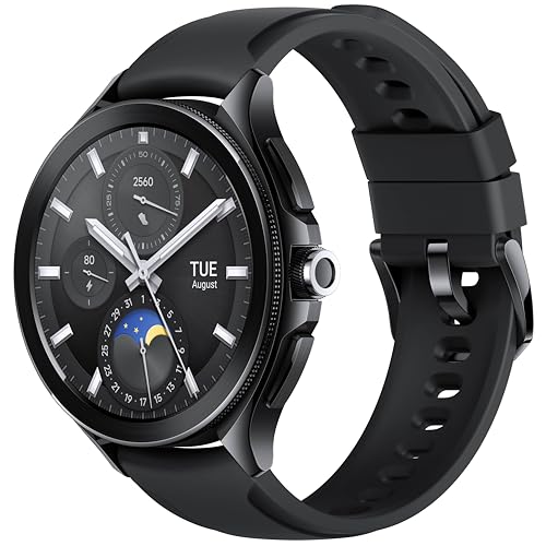 Xiaomi Watch 2 Pro, Versión Bluetooth, Qualcomm Snapdragon W5+ Gen 1, Wear OS x MIUI Watch, Pantalla AMOLED 1,43", Monitor Frecuencia Cardíaca y Sueño, Negro (Versión ES + 3 años de garantía)