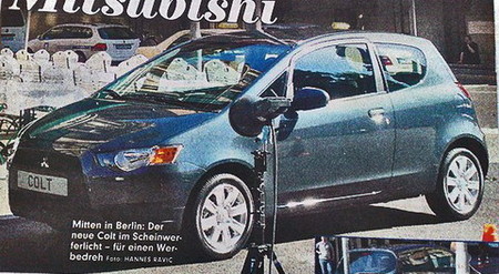 Sabor a Lancer para el restyle del Mitsubishi Colt