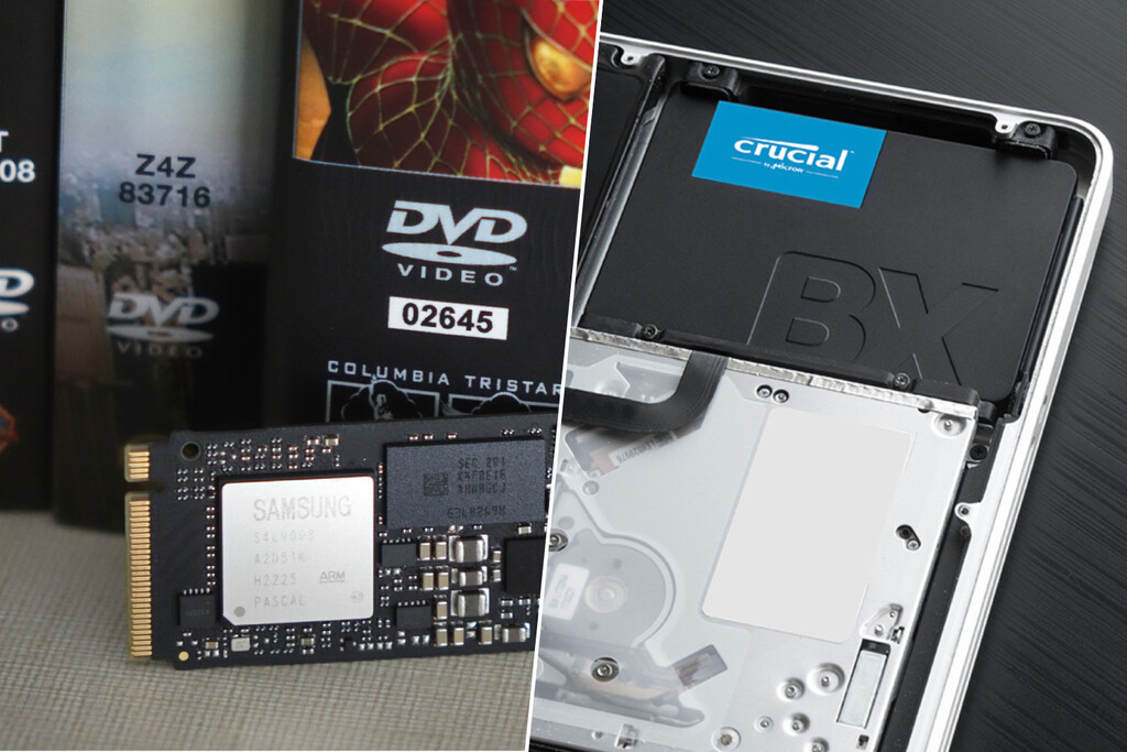 Pagar de más por un SSD NVMe rapidísimo es tirar el dinero si sólo guardas PDFs, pero es la única opción si también vas a trabajar desde él