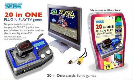 Clásicos de Sega reeditados y dispositivo portátil