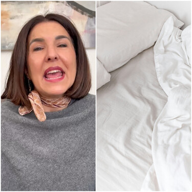 Begoña, madre de 7 hijos sobre cómo lavar la ropa en casa: "Las sábanas blancas de toda la vida las lavamos a 60º, porque es la única manera de que desaparezcan los ácaros"