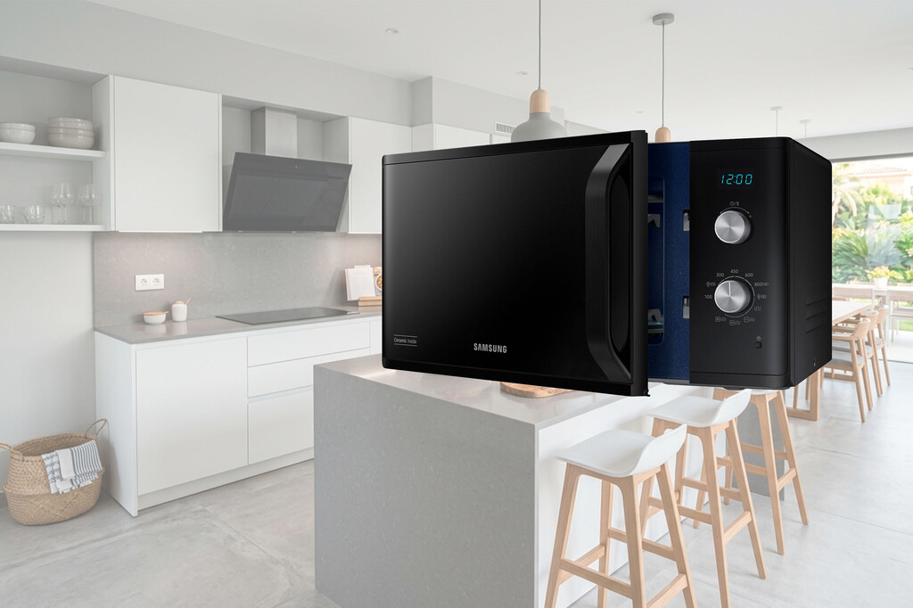 Por qué comprar un microondas básico cuando por el mismo precio puedes tienes en PcComponentes un Samsung con Grill 