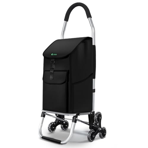 VOUNOT® Carrito Compra Plegable de 6 ruedas