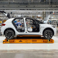 El Volkswagen ID.4 ya está en camino: el SUV eléctrico alemán ha empezado a fabricarse en Zwickau