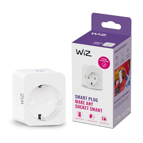 WiZ - Enchufe inteligente con medidor de consumo