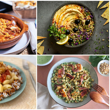 13 recetas con garbanzos de bote rápidas, fáciles y nutritivas 