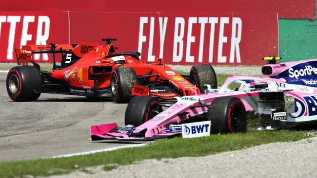 Vettel Monza F1 2019