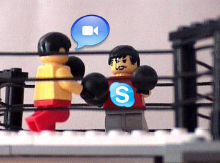 Videoconferencias: iChat frente a Skype